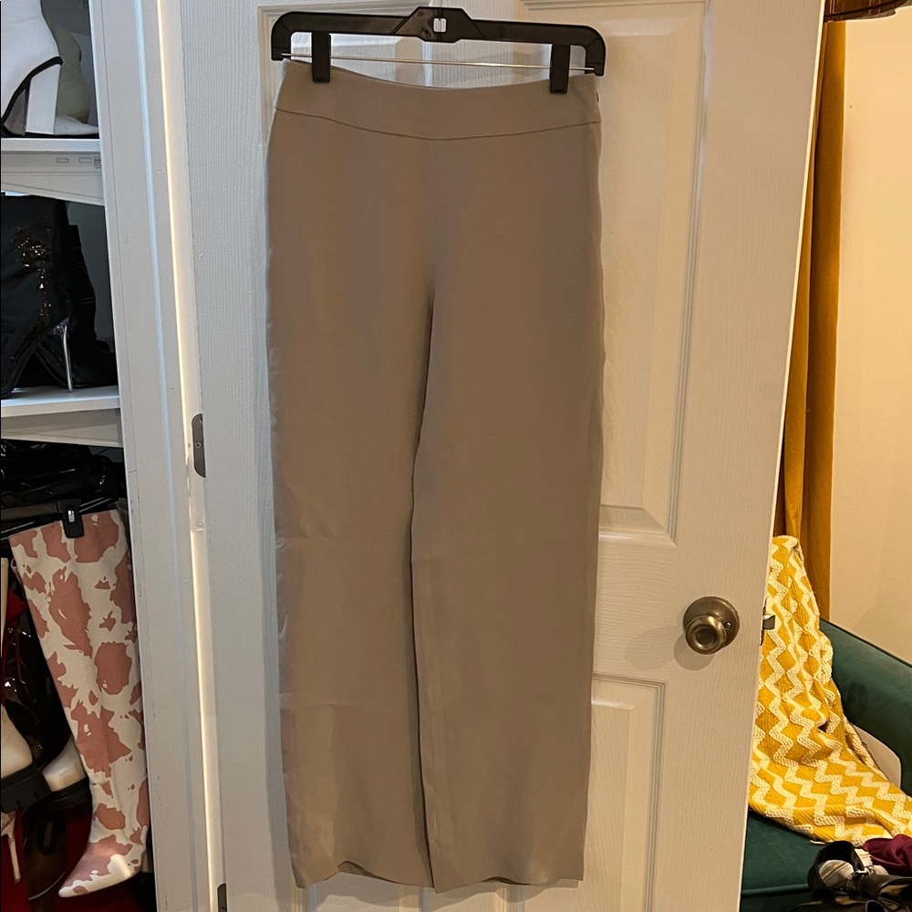 Giorgio Armani Beige Wide Leg Pants